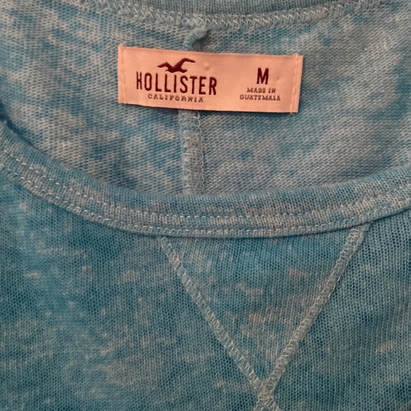 Blue Hollister shirt - Picture 2 of 2